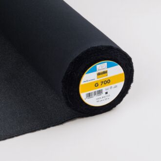 Vlieseline G 700 fabric interlining black