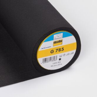 Vlieseline G 785 fabric interlining black