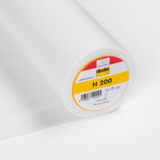 Vlieseline H 200 iron-on interlining white