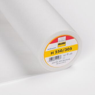Vlieseline H 250 iron-on interlining white