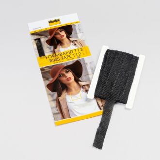 Vlieseline shaping tape black (5m SB)