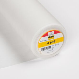 Vlieseline H 609 Iron-on interlining white
