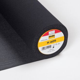 Vlieseline H 609 Iron-on interlining black