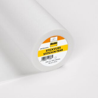 Vlieseline embroidery stabilizer (tear-away)
