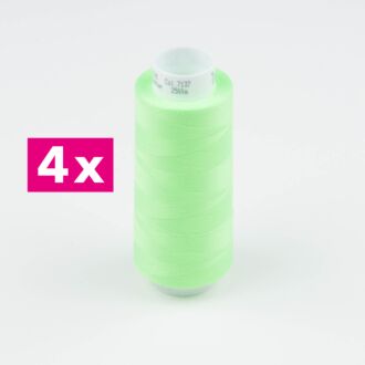 Amann-Mettler Trojalock overlock thread No. 120, 4x 2500m/same color - color kiwi green