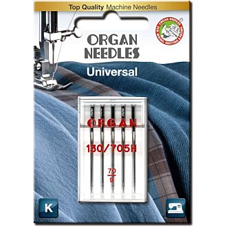 Organ sewing machine needles Universal 70 blister pack