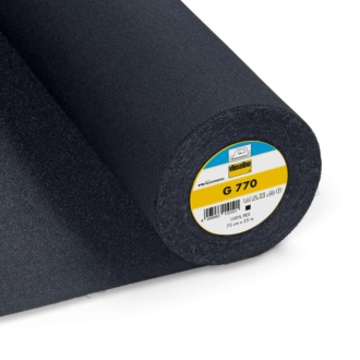 Vlieseline G 770 fabric interlining black