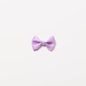 Satinschleife 2,5cm mauve