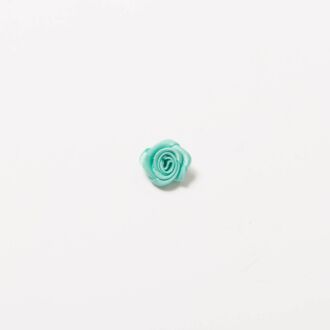 Satinrose 1,5cm seegrün