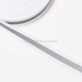 25mm Reflektorband weiß