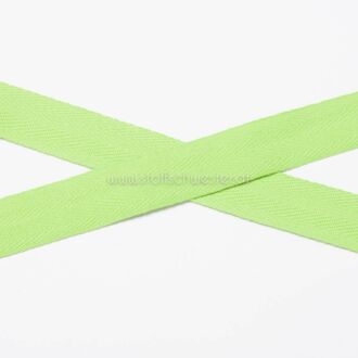 20mm Baumwollköperband apfelgrün
