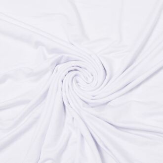 Bamboo jersey white