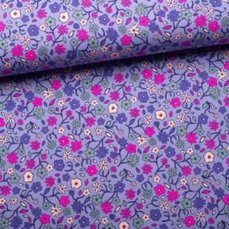 Jersey Neon Flowers lavender