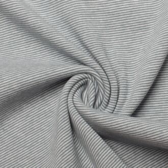 Striped cuffs silver/grey