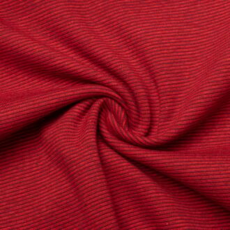 Striped cuffs bordeaux/red