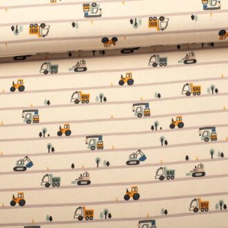Cotton jersey bagger stripes nature