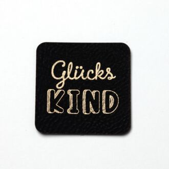 Faux leather label 