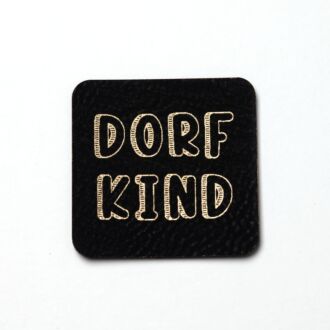 Faux leather label 