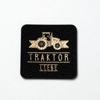 Leatherette label