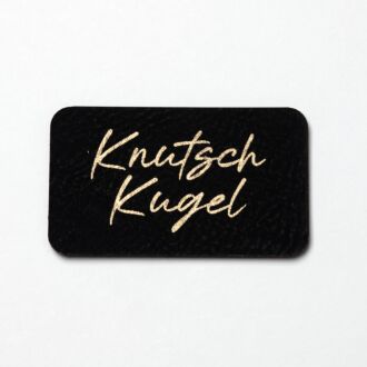 Leatherette label 