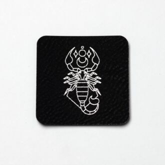 Leatherette label