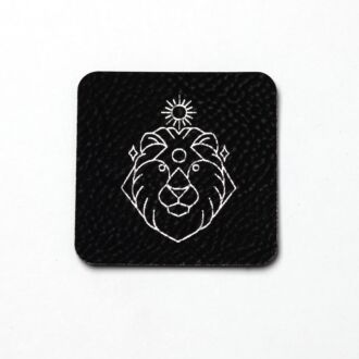 Leatherette label 