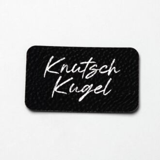 Leatherette label 
