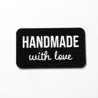 Imitation leather label 
