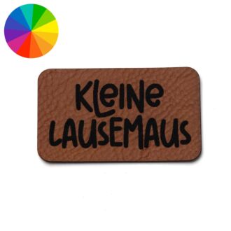 Leatherette label 