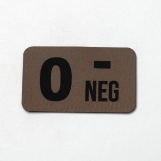 Imitation leather label 