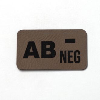 Imitation leather label 