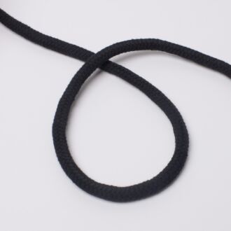 8mm cotton cord black