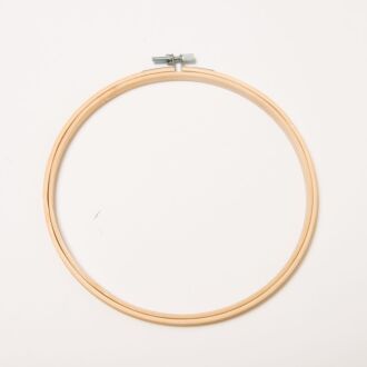 30cm Bambus-Stickrahmen