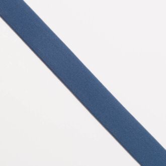 2,5cm Gummiband jeansblau