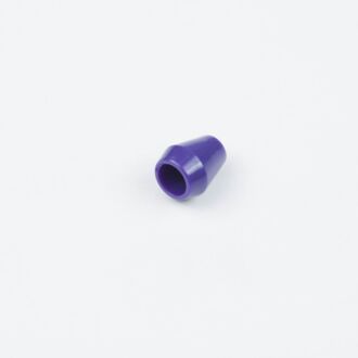 4mm Kordelende Kegel lila