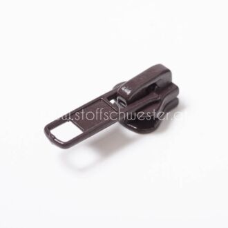 5mm PROFIL Automatik-Schieber dunkelbraun (3 Stück)