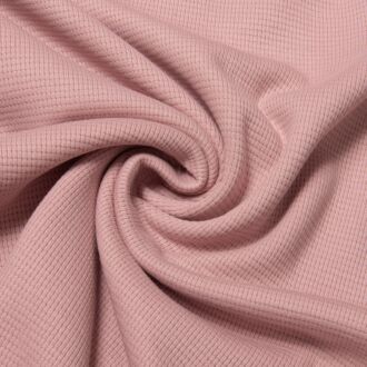 Waffel-Strickjersey altrosa