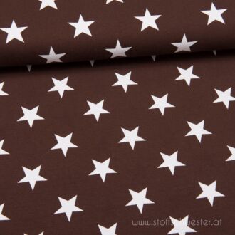 Large stars jersey dark brown