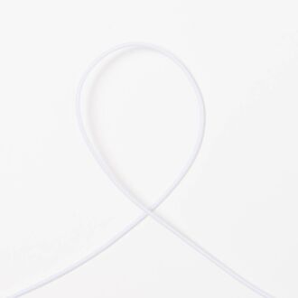 1,2mm Gummikordel weiß