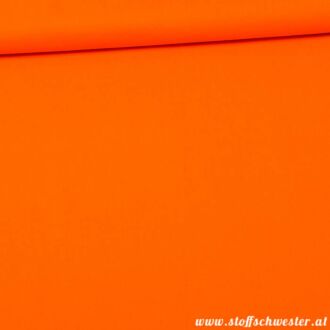 Bio-Unibaumwolle - soft touch - orange