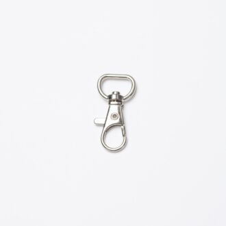 12mm Karabinerhaken silber