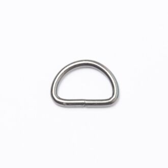 20mm D-Ring/Halbring anthrazit