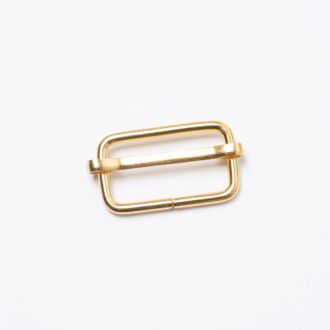 25mm Gurtschieber/Leiterschnalle gold