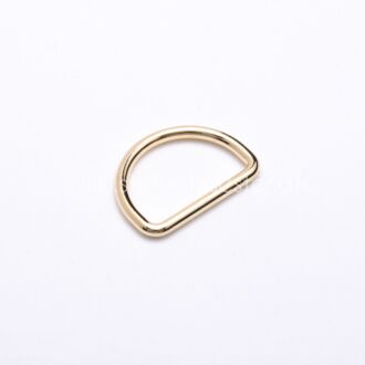 25mm D-Ring gold