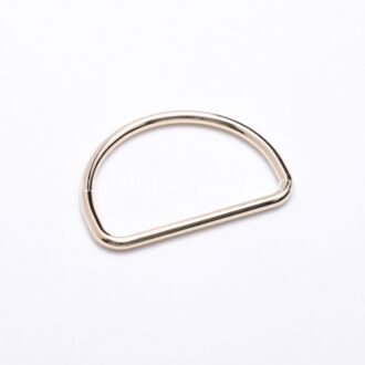 40mm D-Ring gold 