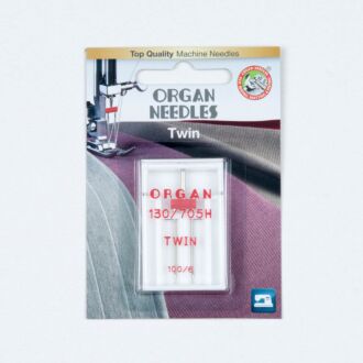 Organ twin needle 100/6.0 mm blister pack