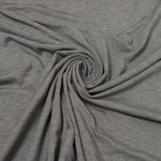 Bamboo jersey dark gray heathered