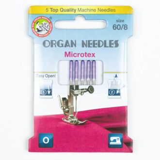 Organ sewing machine needles Microtex 60 Eco Pack