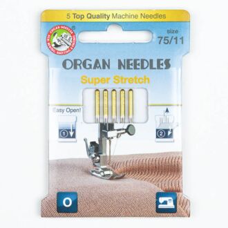 Organ sewing machine needles Super Stretch 75 Eco Pack