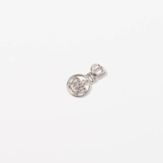 2cm Krönchen Anhänger silber